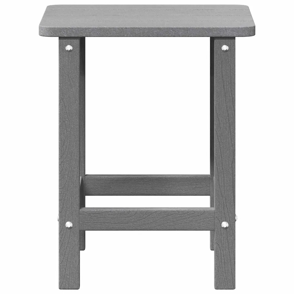 Tavolo laterale Grigio chiaro 38 x 38 x 46 cm Polietilene 42006636
