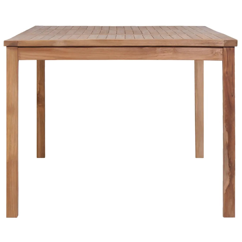 Tavolo da Giardino | Tavolino da esterno 200x100x77 cm in Legno Massello di Teak
