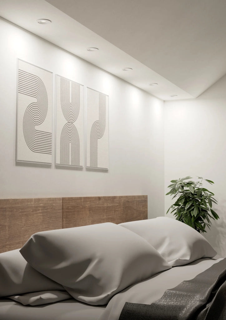 Faretto Incasso Moderno Barranco Plastiche Bianche Led 4,5W 450Lm Ip20