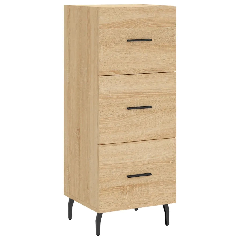 Credenza Rovere Sonoma 34,5x34x180 cm in Legno Multistrato 3200212