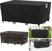 Copriamo per arredamento esterno - impermeabile e resistente ai raggi UV - 1 pezzo - 420D Oxford - 150 x 90 x 75 cm