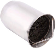 Dempanatore di Rumore Universale - Acciaio Inossidabile - Killer del Rumore - Riduzione del Livello di Rumore - Installazione Facile - Cinque Dimensioni Disponibili - Filtro di Scarico Esterno