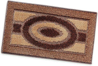 Zerbino Ingresso 50x80 cm Asciugapassi Assorbente Antiscivolo Morbido Made In Italy Marrone