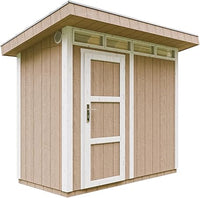 Casetta da Giardino di QUALIT? PREMIUM 3m?²-L161xW294cm - TIMBELA M901-TERRA BROWN