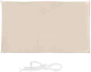 Vela ombreggiante rettangolare 2 x 4 m beige 13_0002930_2