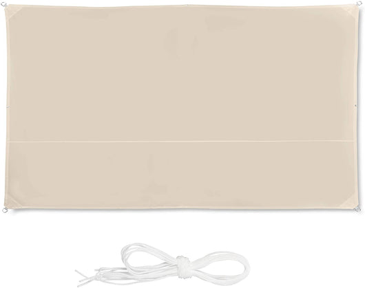 Vela ombreggiante rettangolare 2 x 4 m beige 13_0002930_2