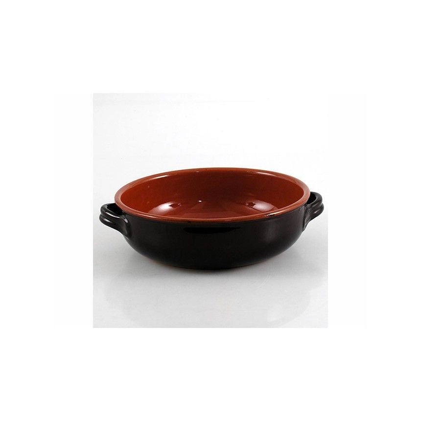 Pasabahce 5671332 Tegame in Ceramica 36 x 36 x 15 cm Capacita' 18,144 cm³ Lavabile in Lavastoviglie Microonde Design Moderno colore Nero