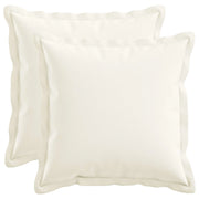 Cuscino con cuscino HOUTEN 2 pz Bianco Lino 932767