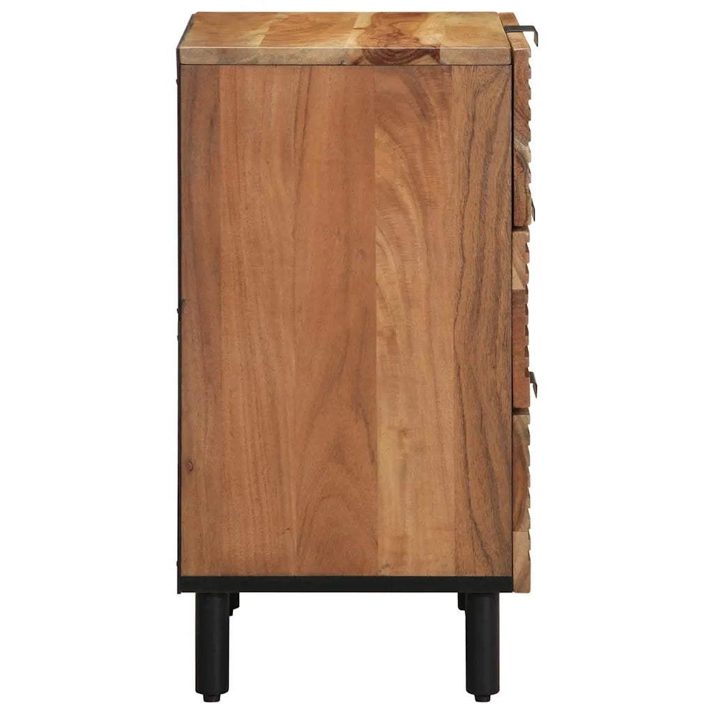 Armadio da Notte con cassetto Marrone 50 x 33 x 62 cm 4017765