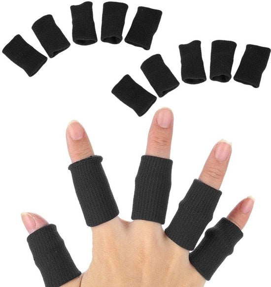 Vestiti per Mano 10 Pezzi - Manopole Riscattabili - Protezione per le Mani - Aiuto Sportivo - Assorbimento di Sudore - Respiro Facile Nylon