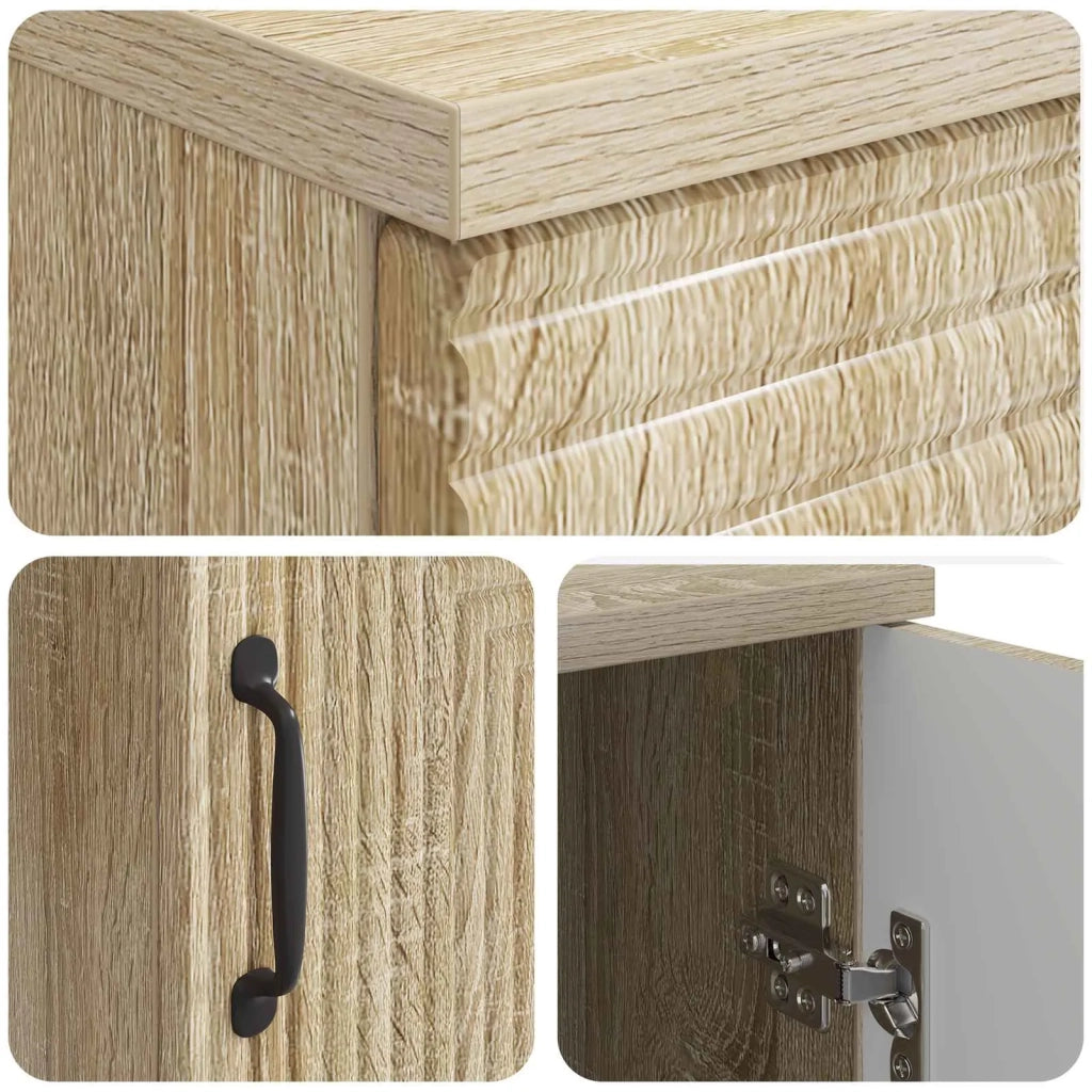 Scrivania Rovere Sonoma 142,5 x 50 x 75 cm Legno ingegnerizzato 3414605