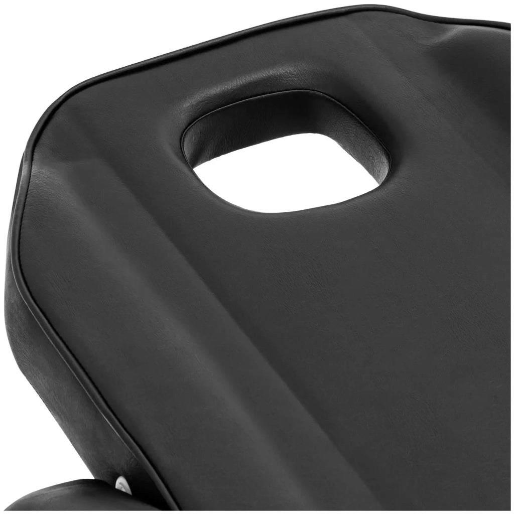 Poltrona elegante con braccioli portata 200 kg 180 x 77 x 104 cm nero 14_0008995