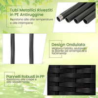 Traliccio per Rampicanti da Esterno, Obelisco Regolabile in Altezza tra 106-211 cm con Vasca per Piante e Ruote Bloccabili, Obelisco in Metallo per Fiori, Frutti e Verdure