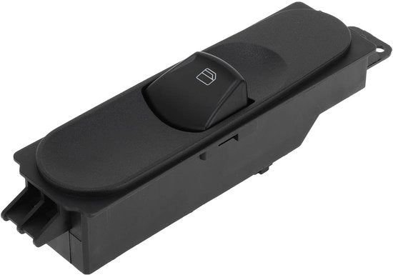 Interfaccia di Regolazione Finestra Elettrica - Materiale Resistente in Plastica - Nero - Ricambio - Adatto per Mercedes-Benz Vito - Modello 2009-2012