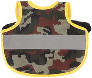 Vestone Reflettente - Leggero - Polyester - Protezione - Comodo - Cinturino Elastico con Velcro - Vestone Riflettente