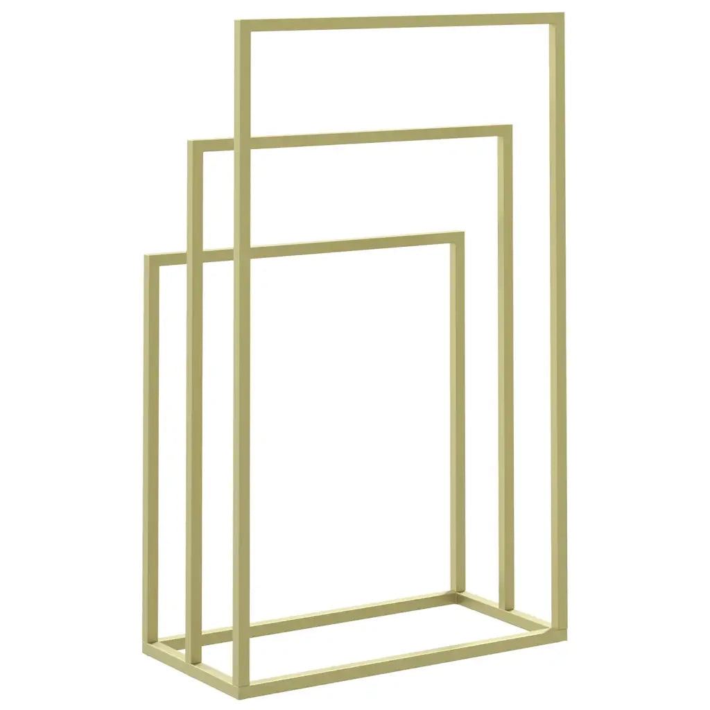 Portasciugamani da Pavimento Oro 48x24x79cm in Ferro cod mxl 52932