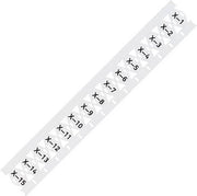 Sistema di marcatura cavo WAGO 211-835 211-835 Marcatura superficie: 25 x 10 mm Bianco Numero di marcature: 500 500 pezzi
