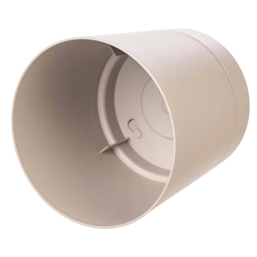 Vaso da fiori KADAX con supporto, rotondo, in plastica, 34,5 cm