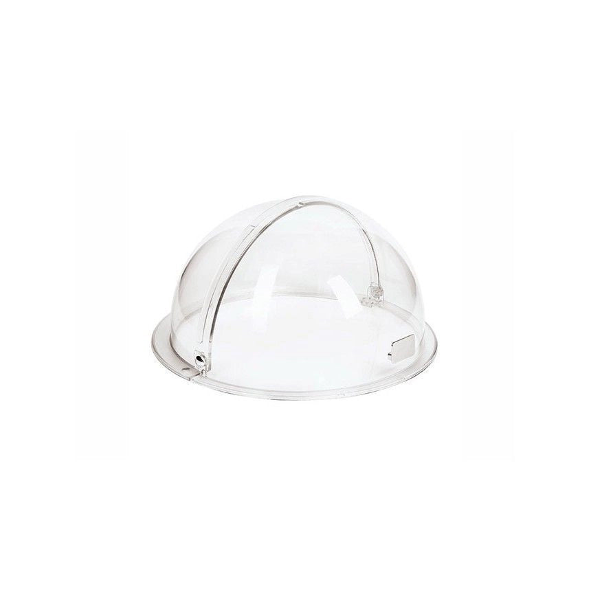 ILSA ILS310718 Crystal Coperchio Roll-Top Tondo in Policarbonato Ø 40 cm Altezza 21 cm Temperatura da -40 °C a 100 °C Lavabile in Lavastoviglie Conforme HCCP colore Trasparente