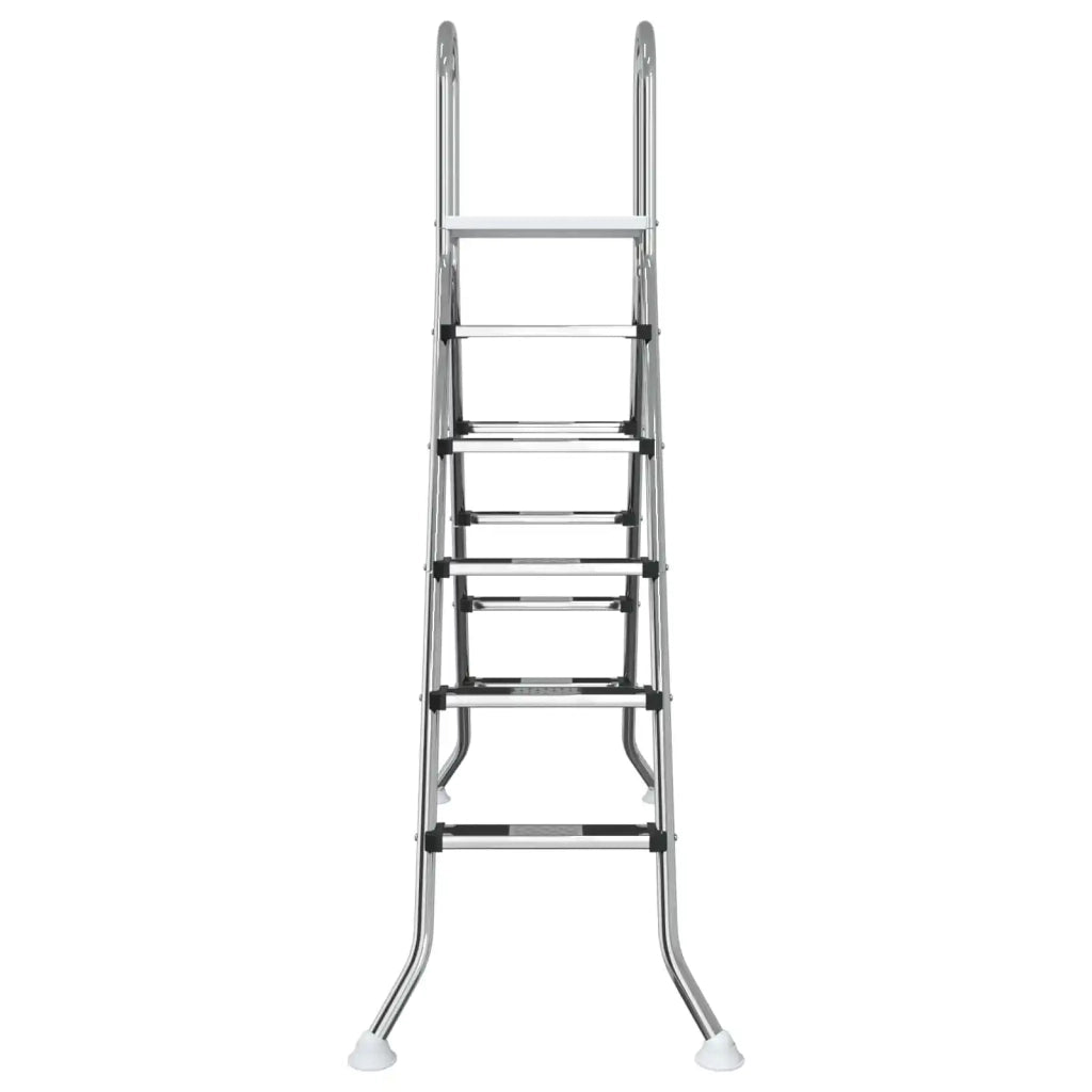 Scala per piscina fuori terra 224 x 175 cm 5-Gradino 42032424