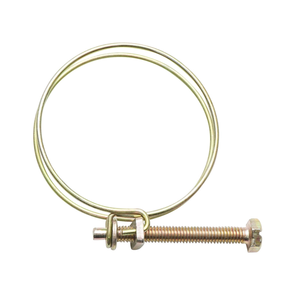 Fascetta stringicavo 50-55mm con vite M6x50mm per tubo flessibile Breckner Germany