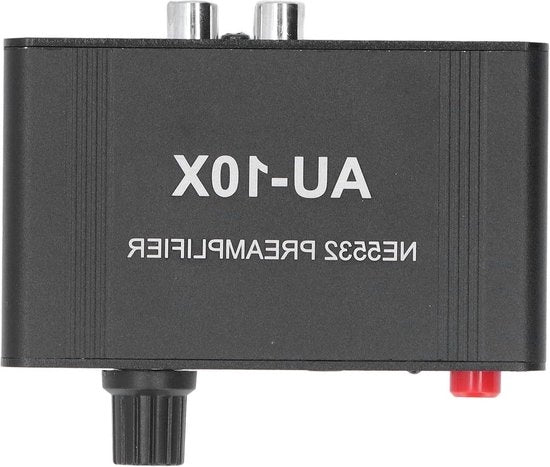 Stereo Segnale di Fase Phono Preamplificatore - Amplificatore di Casco con Ingresso RCA 3.5MM e Uscita di Casco - Qualità Audio Professionale