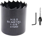 Asse da sega bi-metallizzata - Rapida e pulita - 41 mm - Adatta per legno e metallo - Robusta e riciclabile - 38 mm di profondità di taglio