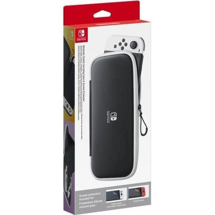 Custodia per il trasporto e protezione per lo schermo per Nintendo SwitchTM (modello OLED)