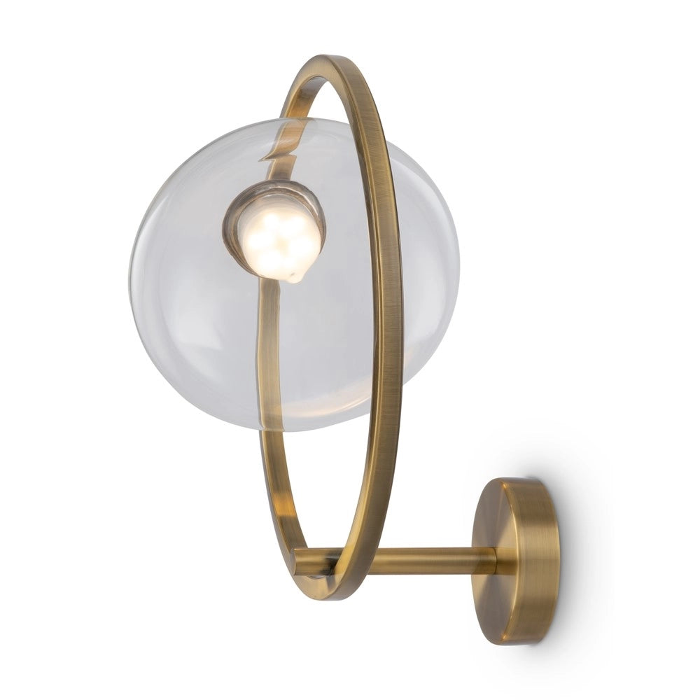 Applique Lunare Maytoni ottone vetro LED 5W 3000K MOD327