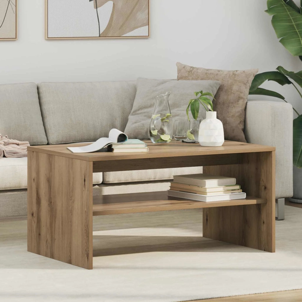 Tavolino da salotto Rovere artigianale 80 x 50 x 40 cm 8000283