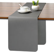 Tavolo da Cucina Esterno, Impermeabile, Antiscivolo e Decorativo, 40 x 240 cm (Grigio)