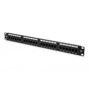 PANNELLO PATCH 19'' NON SCHERMATO UTP 24 PORTE 8 POLI RJ45 PER RETI CATEGORIA 6 - 1 UNITA'
