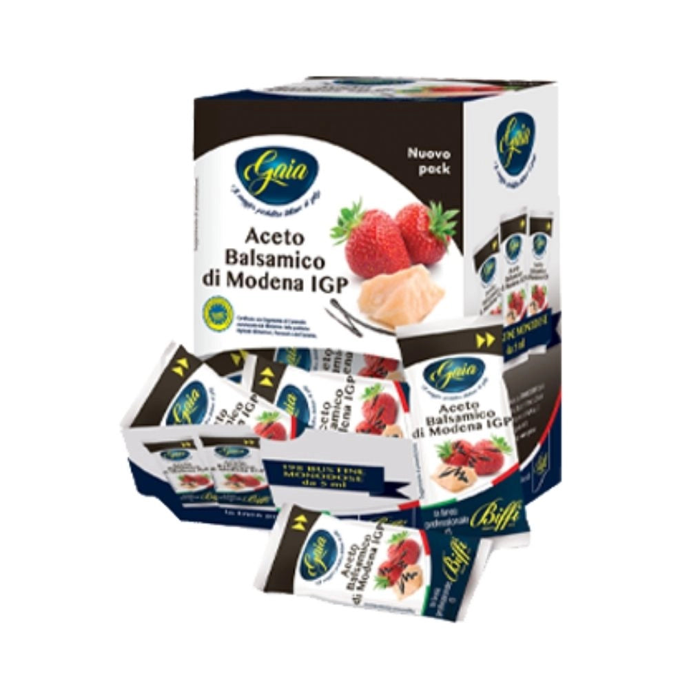 Gaia aceto balsamico 198 bustine da 5 ml cadauna