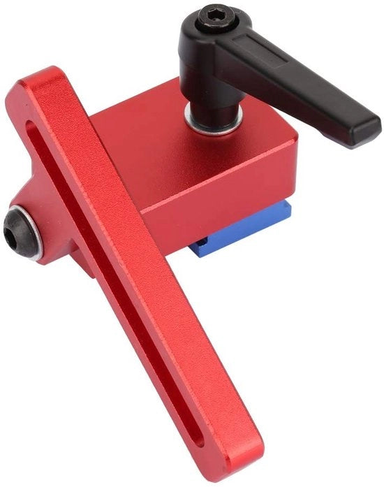 Stop di sicurezza per finestre 30mm - Alluminio lega - Attrezzo per lavorazione del legno - Blocco scorrevole - Fermatura precisa - Progettazione ergonomico - Blocco di sicurezza per finestre