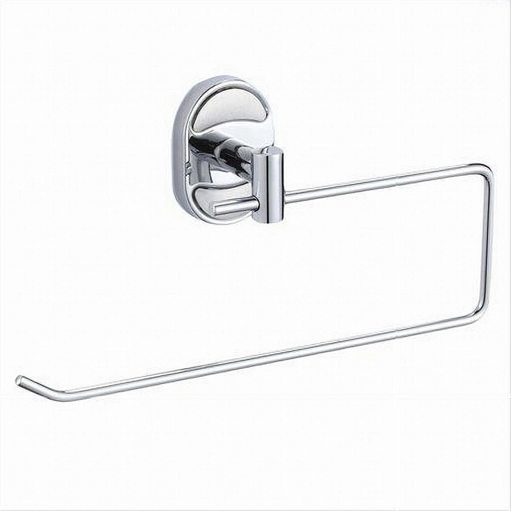 Trade Shop - Porta Asciugamano Asciugamani Arredo Bagno Acciaio Fissaggio A Parete Oval 52014 -