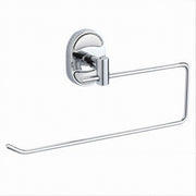Trade Shop - Porta Asciugamano Asciugamani Arredo Bagno Acciaio Fissaggio A Parete Oval 52014 -