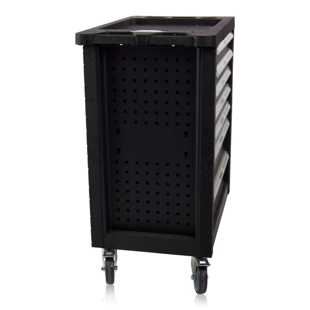 Carrello da officina, colore nero