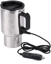 Bicchierino Elettrico per Auto - Moka Elettrico - 450ml - Caffè e Tè - Riscaldamento Auto 12V - Ideale per Viaggi