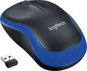 ORIGINAL Logitech Accessori per computer Blu 910-002236 Maus Wireless Mouse M185