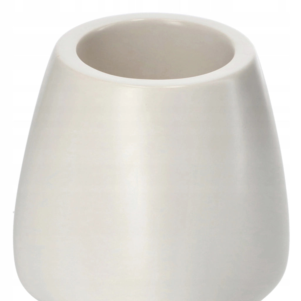 Set di 2 scopini per WC KADAX in ceramica bianca per bagno
