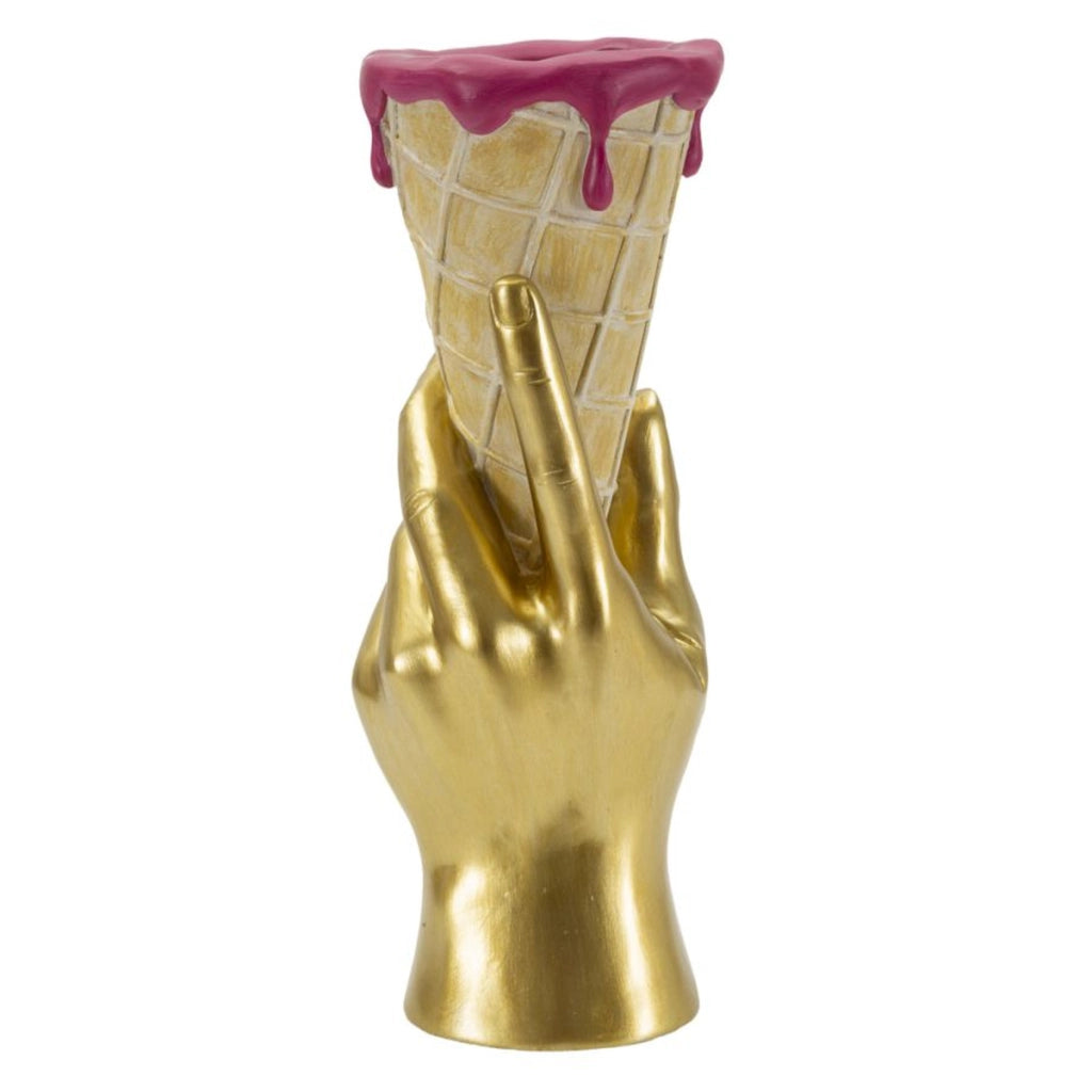 Scultura Gelato 1, Multicolore, Poliresina, 12,5x11x31 cm