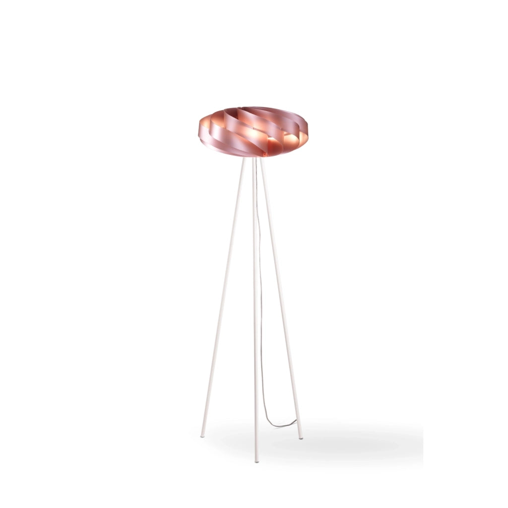 Piantana Moderna Flat Polilux ® Pink Metal E Metallo 1 Luce E27