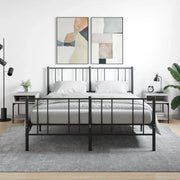 Comodini 2 pz-Set di 2 Tavolino da notte Grigio Sonoma 40x41x50 cm in Legno Multistrato