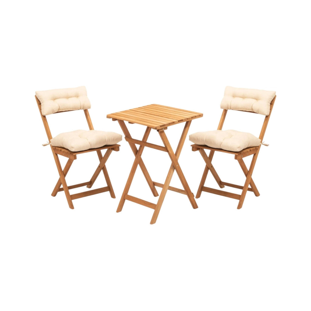 Salottino Outdoor Isso, set Salotto da Esterno 2 Posti, Marrone