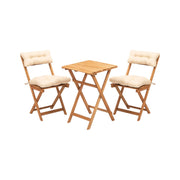 Salottino Outdoor Isso, set Salotto da Esterno 2 Posti, Marrone