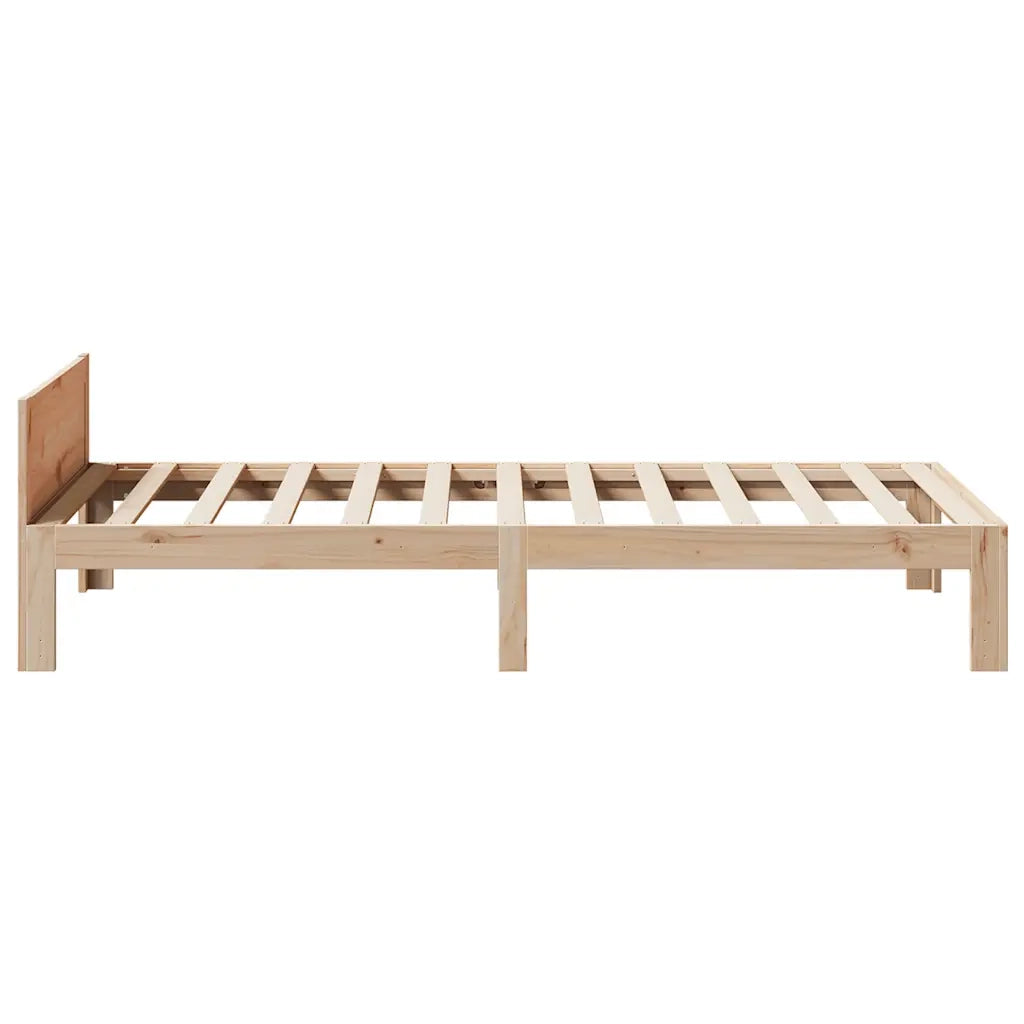 Giroletto senza Materasso 80x200 cm in Legno Massello Pino 859226