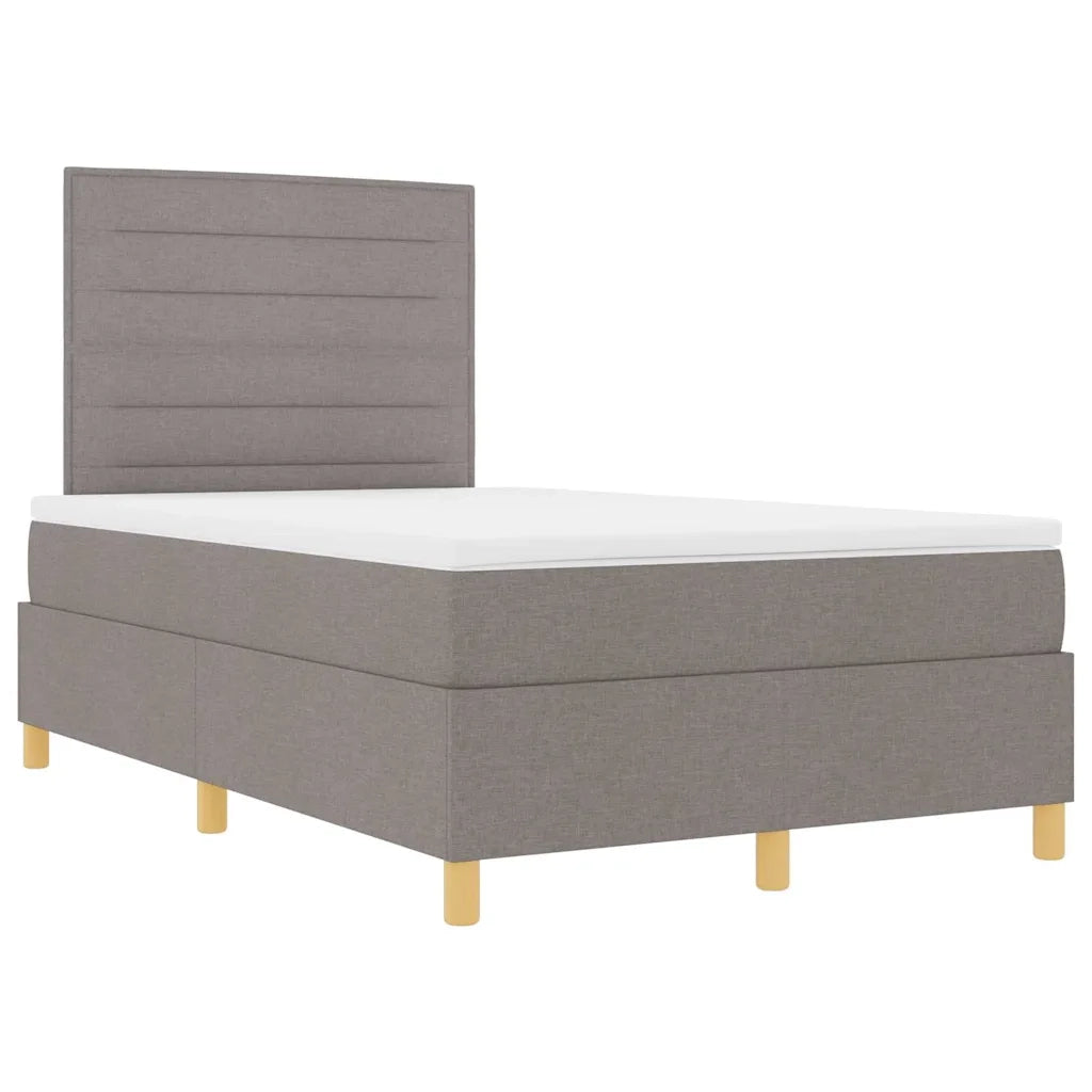 Letto a Sorgente LED con materasso Talpa 120 x 190 cm Tessuto 3343009