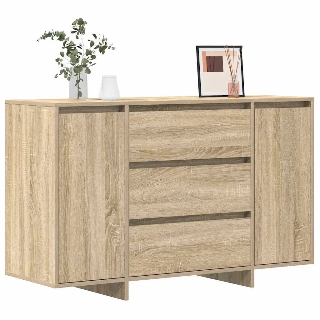Credenza | Madia | Buffet da pranzo | Armadio da pranzo Rovere Sonoma 120 x 41 x 75 cm Legno multistrato