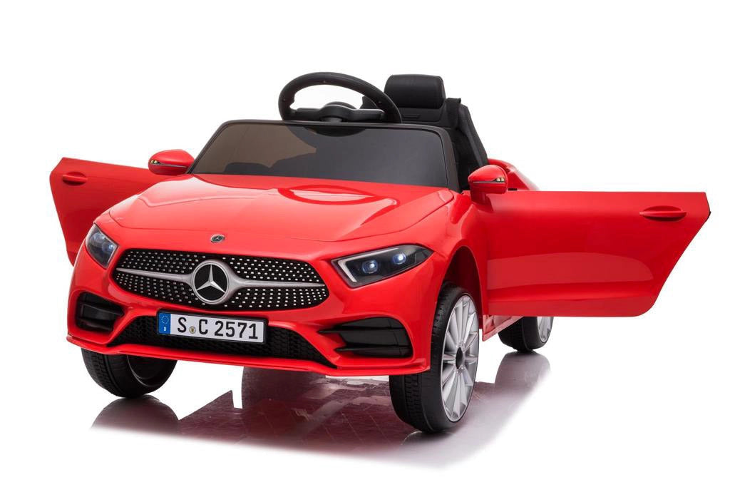 Macchina Elettrica per Bambini 12V con Licenza Mercedes CLS 350 AMG Rossa