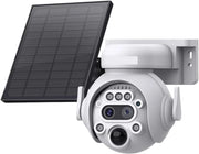 Telecamera Solare 4G/WIFI CCTV doppio obiettivo 12X INFRAROSSI Audio 2 vie Sensore PIR IP65 - ZENCOCCO